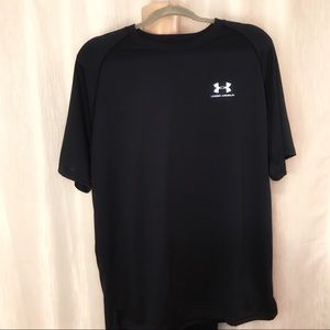 Men's XL Under Armour Heat Gear Black